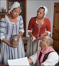 One third of the responders to Dunmore's proclamation were female. Hope Smith and Janine Harris discuss the possibility with Greg James.