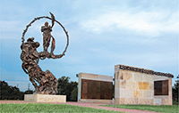 The Contrabands and Freedmen’s Cemetery Memorial in Alexandria, Virginia, where some 1,700 former slaves are buried.