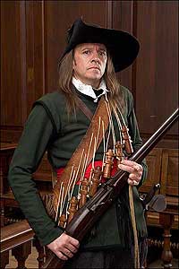 Willie Balderson potrays a Cromwellian authority.