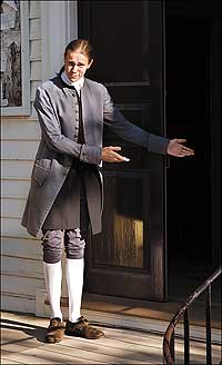 Patrick Henry—interpreter Daniel Cross—tended bar as a young man.