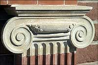 Ionic cap detail