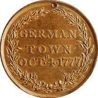 George Washington Medal - Germantown, PA, 1777