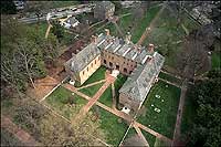 Aerial view of Wren building