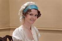 Colonial Williamsburg interpreter Annalise Weindel.