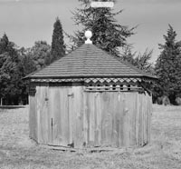 The dovecote.