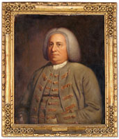 Governor Dinwiddie, whose one pistole levy Stith protested.