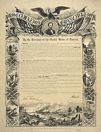 Lincoln’s Emancipation Proclamation