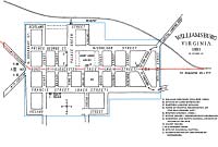 Map based on one by C. W. Coleman. Blue lines were city boundaries.